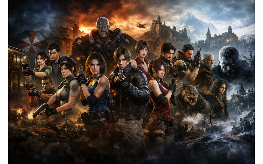 Resident Evil Series: Chronological Order According to the Story