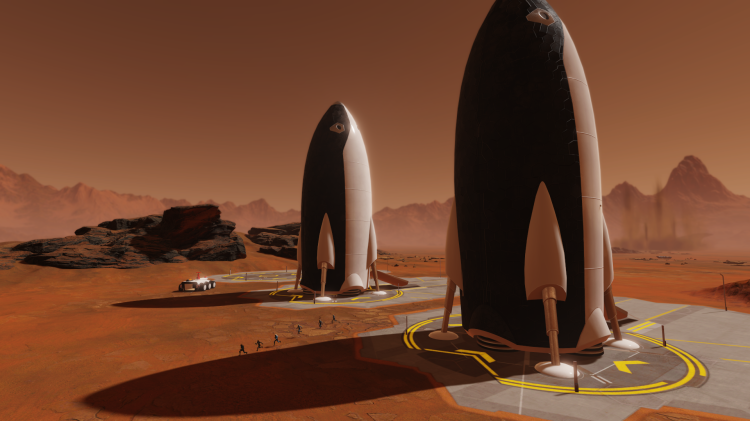 Surviving Mars: Space Race Plus