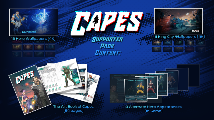 Capes Supporter Pack