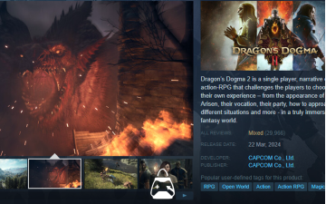 Dragon’s Dogma 2: Crashed in Steam Reviews