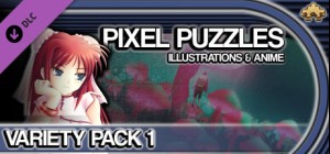 Pixel Puzzles Illustrations & Anime - Jigsaw Pack: Variety Pack 1