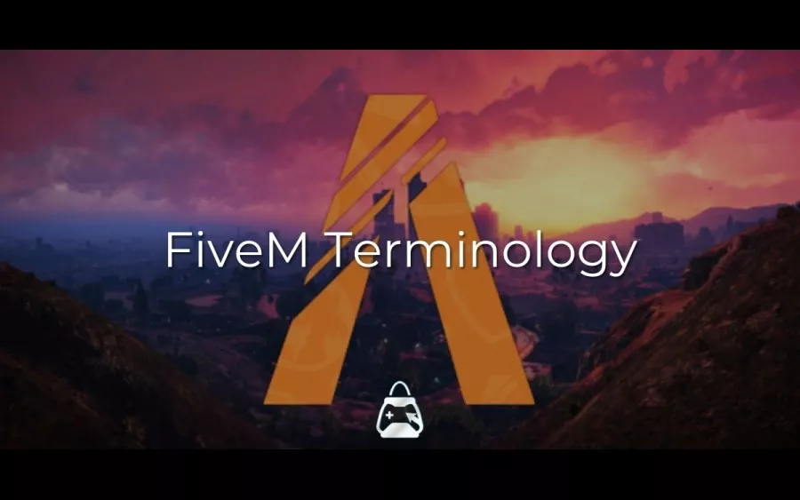FiveM Terminology The FiveM logo in the background and the FiveM Terminology banner on the front