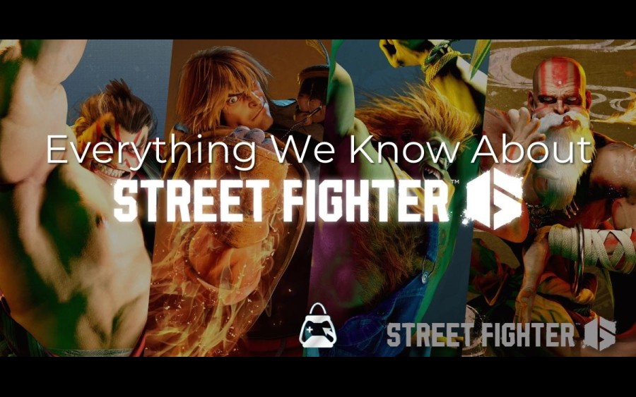 Street Fighter 6 image on the back and Everything We Know About Street Fighter 6 title on the front