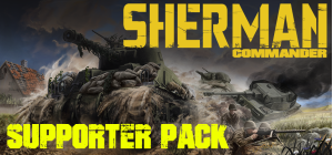 Sherman Commander - Supporter Pack