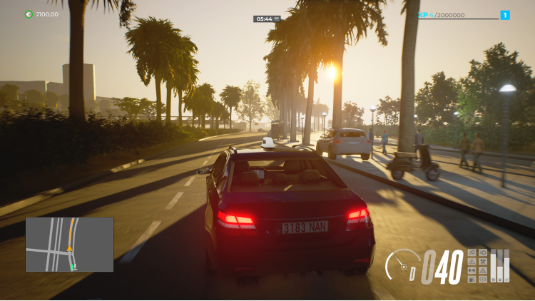 Taxi Life: A City Driving Simulator - VIP Vintage Convertible Car