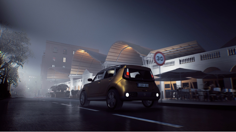 Taxi Life: A City Driving Simulator - VIP Vintage Convertible Car